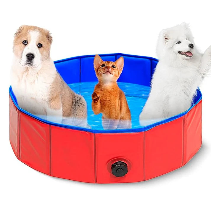 Piscina plegable para mascotas | Diseño Resistente y Portátil